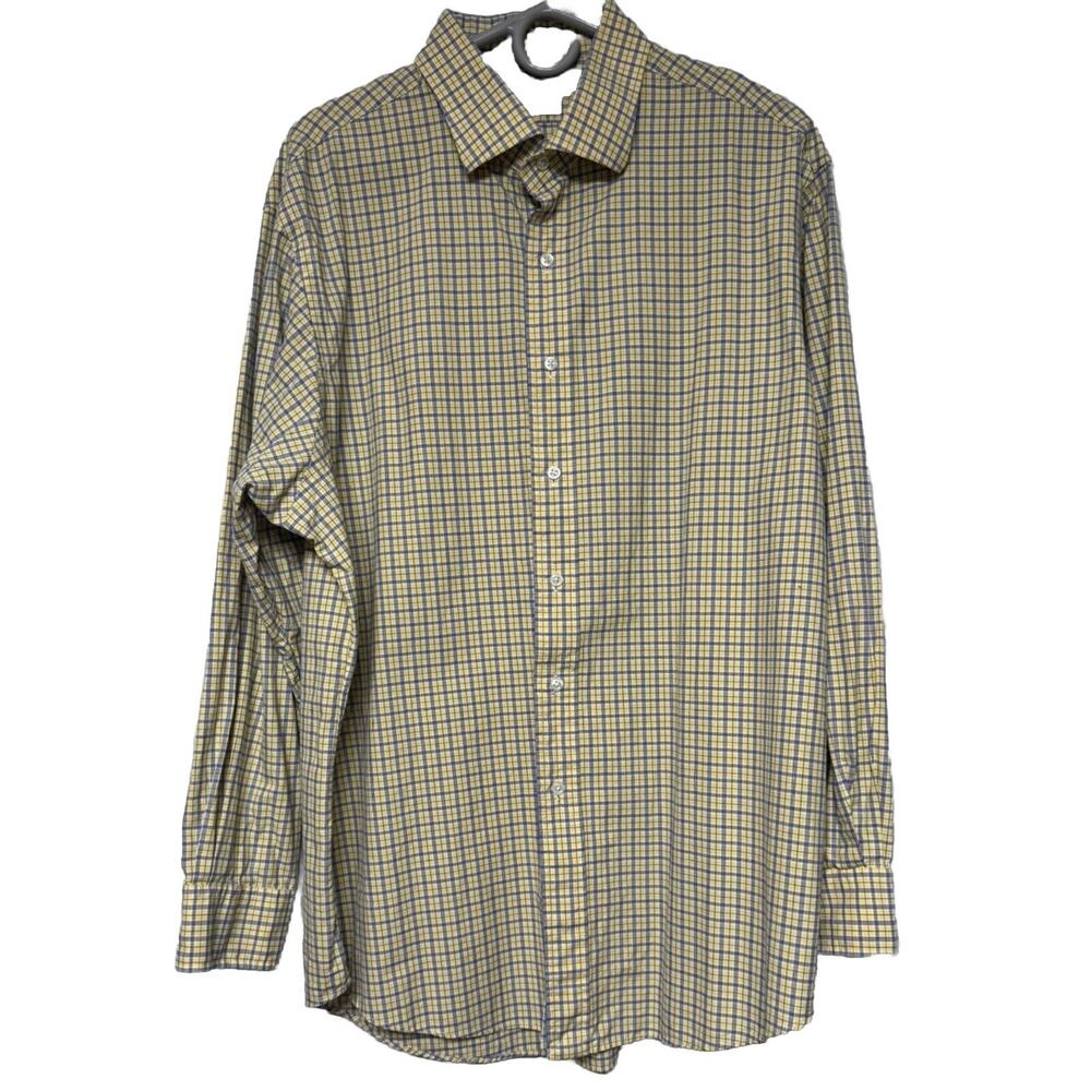 Polo Ralph Lauren Shirt Men's Size XXL Button Up Regent Custom Fit Long Sleeve